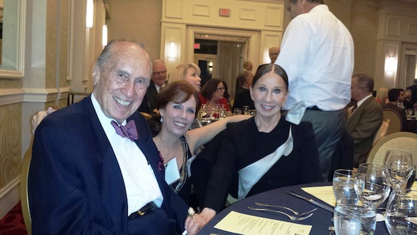 Diana Santa Maria with Sheldon J. Schlesinger and wife, Bobbi