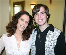 Diana Santa Maria and son, Nickolas Sidella Diana Santa Maria and son, Nickolas Sidella