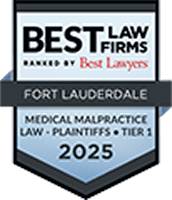 Best Law Firms / Fort Lauderdale / Medical Malpractice Law - Plaintiffs Tier 1 / 2025 - Badge