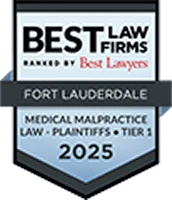 Best Law Firms / Fort Lauderdale / Medical Malpractice Law - Plaintiffs Tier 1 / 2025 - Badge