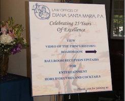 Entrance to the event